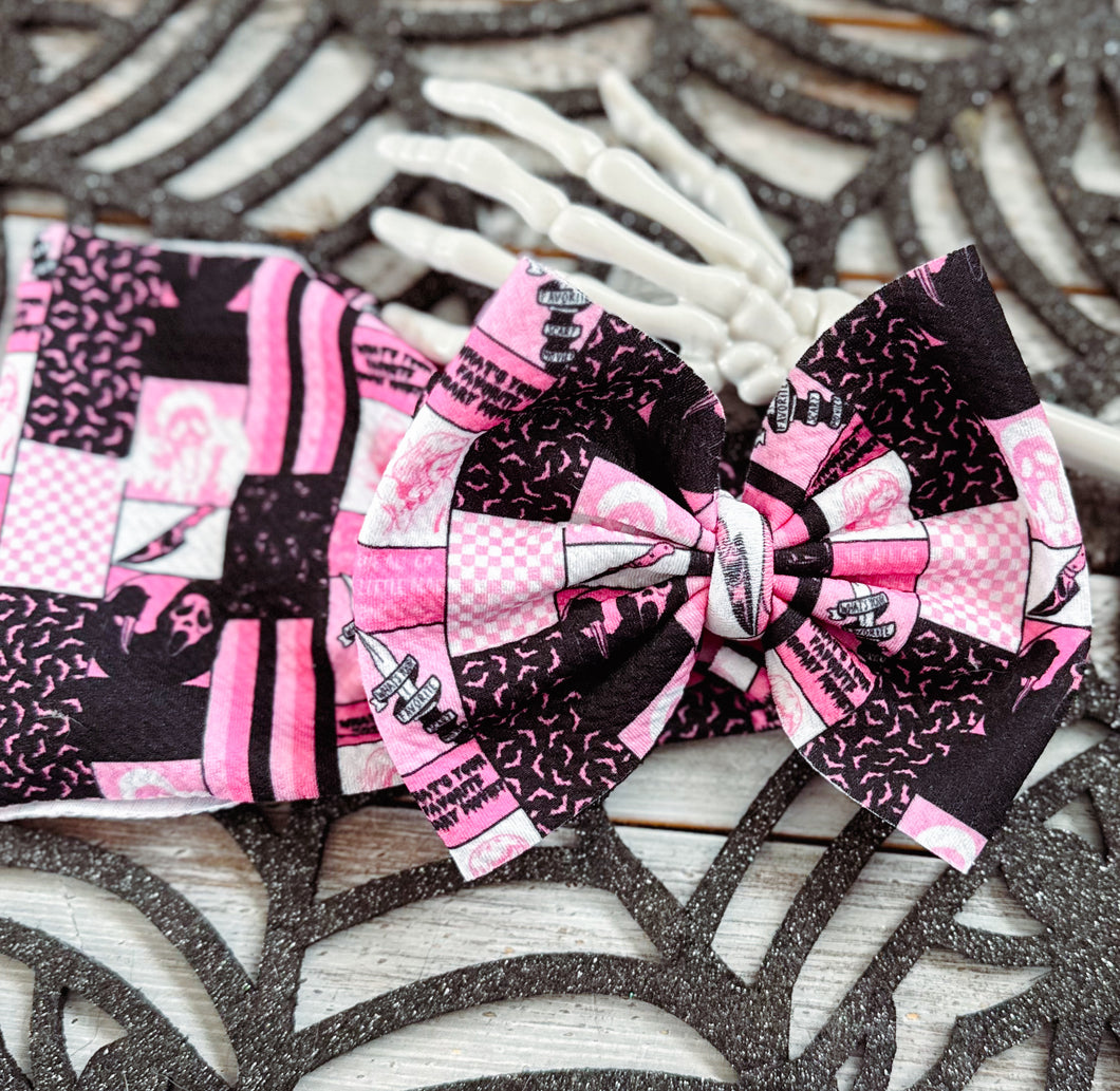 OOAK classic bow WRAP/ 1-3 years